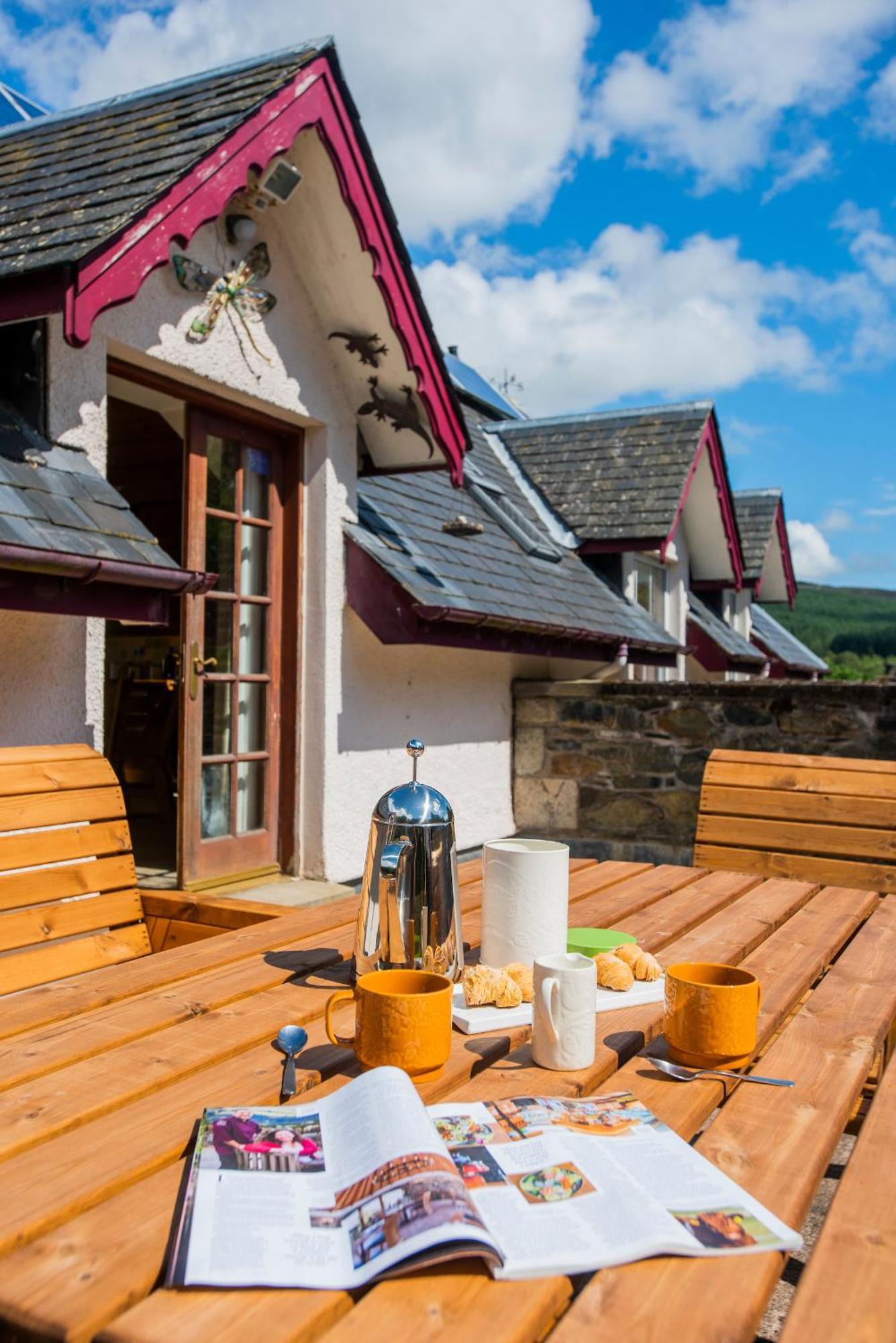 Errichel House And Cottages Aberfeldy Buitenkant foto